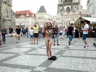 Eiko’s Daring Public Nude Adventure Exposed