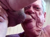 Dentured Gay Blowjob - Sucking and Enjoying It