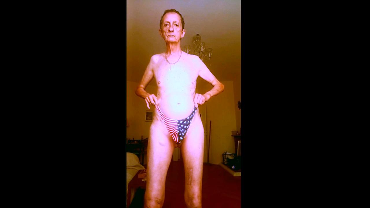 Mister USA stripping nude