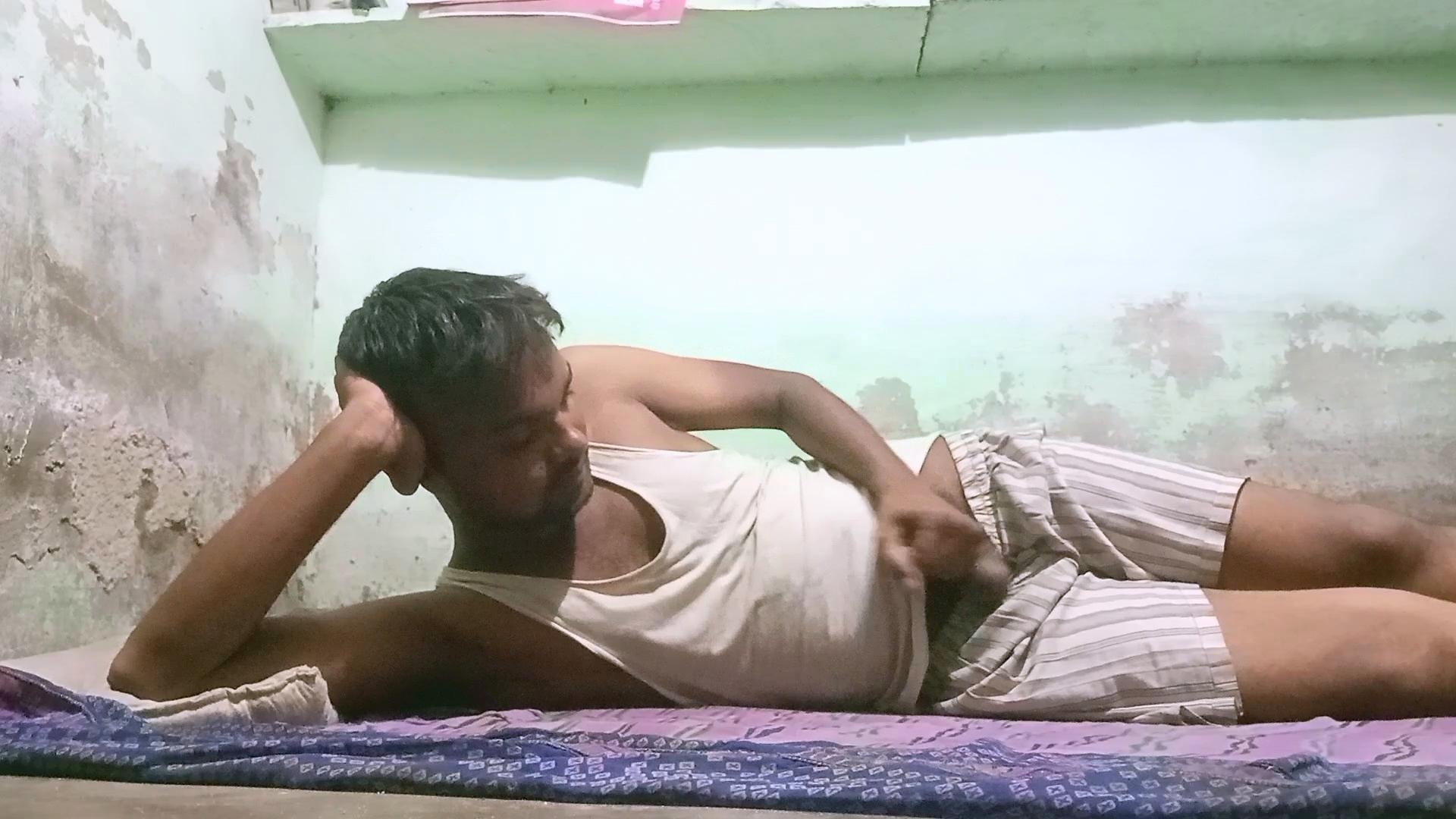 Young Indian Twink Enjoys Solo Session in a Room