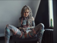 Petite tattooed girl fucks her anus with a large dildo | Anal Video Updates | Porn videos
