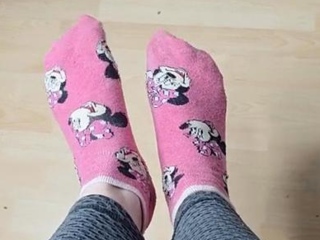 Foot fetish Close up feet and toes tease