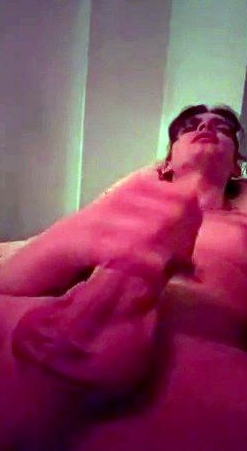 Young Twink Enjoys Solo Handjob in Private Room