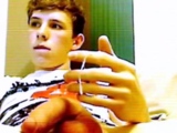 Big Dick Twink Masturbates on Webcam