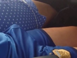 Big-Cock Daddy's Bulge on the Bus