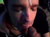 Hungry White Boy Craves Black Cum