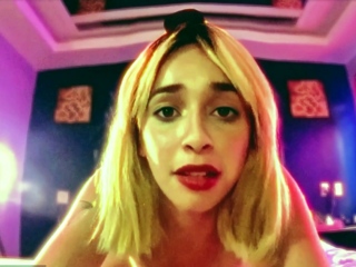 Blonde Latina Teen Gets Fucked While Being Mind-Fucked