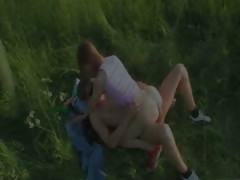 Brutal babysitters anal outdoor sex