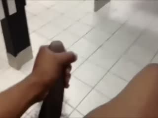 Cock At Public Toilet...