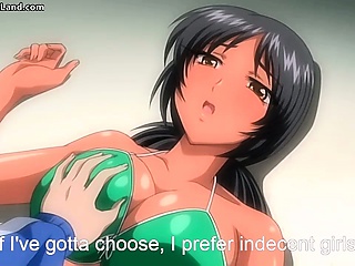 Busty Anime Teen In Sexy Swimsuit Jizzed Part6