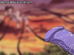 Big nasty monster fucking horny anime part1