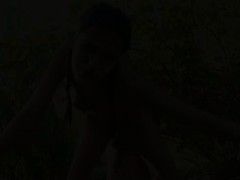 subtle girls licking pussies outdoors