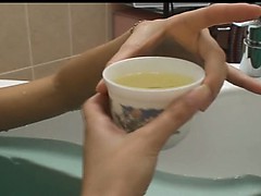 Vagina insertion in a wc