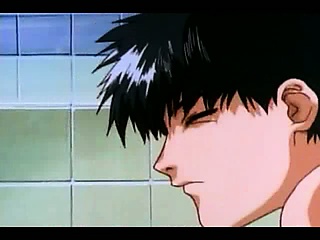 Brunette fucked in the bathroom – anime hentai movie