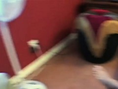 This hot little housewife deserves better than the loser