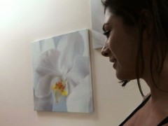 Hungry as hell, sexy Silvia met up with her latest meal...