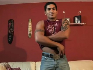 Well-Muscled Latino Stud Mr. Christian Talks About His