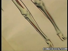 Sexy Babe Clinic Pussy Tease