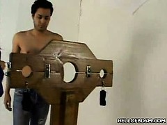 BDSM PIllory Punishment