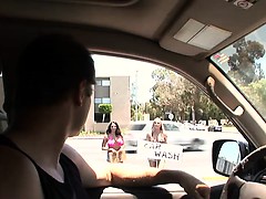 Busty Beauties Car Wash Softcore Trailer