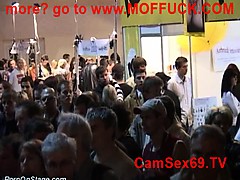Girl on Public Stage 28