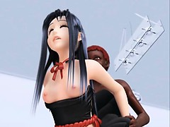 3D singer gangbanged