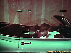 2 young sexy dudes ass fuck in hot convertible in a garage!