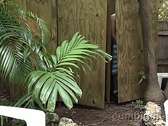 Blake sucks off 2 anonymous cocks through a Double glory