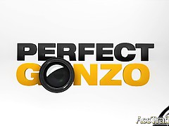 Rebeca gets fucked hard straight to the ass. She takes that