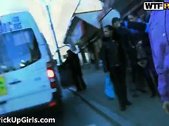 Awesome blonde is picked up from street part3