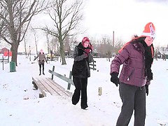 Naked skating girls