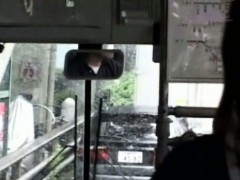 Fucked on a public bus