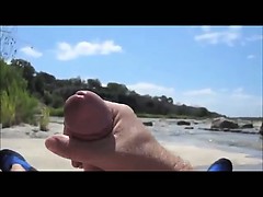 Daddy Cum At The Beach