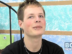 Chance's first time ever using a dildo with his special