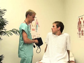 Cock doctor fix errection with a dirty blowjob