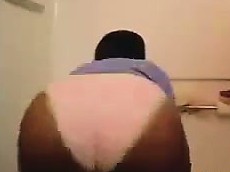 Sexy Ebony Cam Girl Booty