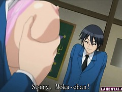 Hentai schoolgirl gets her wet pussy fingered and fucked