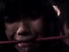 Asian Student Gettng Spanked
