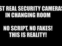 Amazing Big Tits Girl Spied on in Changing Room