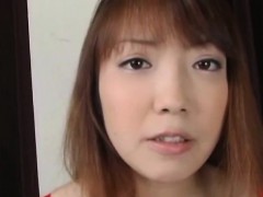 Pregnant asian babe swallows some cum