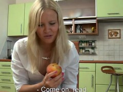 Busty girlfriend pussy penetration