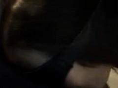 Tied slave Anita feeded with masters cum