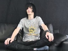 Sexy gay Leo certainly is the definition of emo. Long dark-h