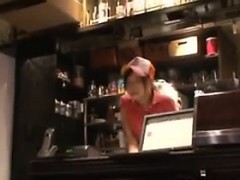 Young Japanese Waitress Secretly Wants Sex