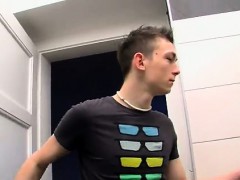 Gay guys Watch the cum fly as we take you inside the bathroo