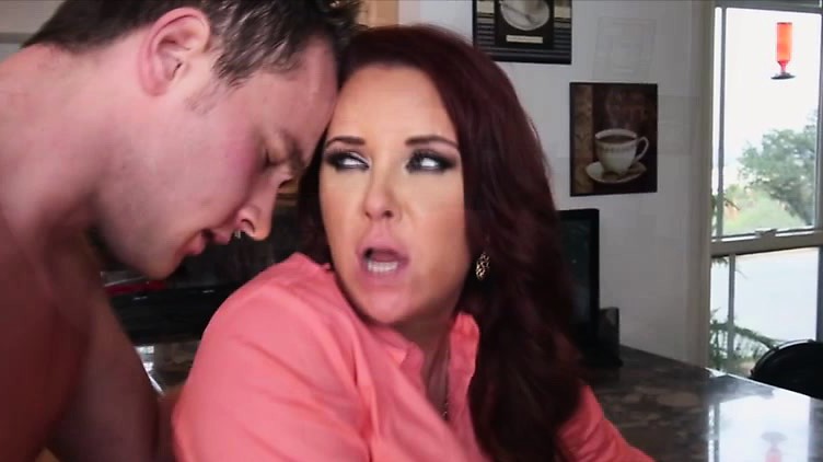 Stepmom demands Rileys bf to fuck her