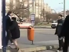 Young Lesbians Pissing Around In Public