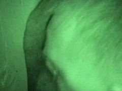 Gloryhole gay bears closeup bj in nightvision