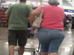 Grandma With A Large Booty At Costco