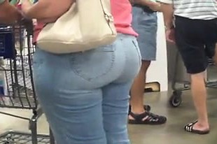 Grandma With A Large Booty At Costco